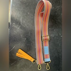 Portland Leather Crossbody Strap and Keyring